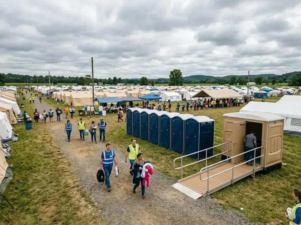 disaster-relief-camp-restrooms-010 — frequently asked questions, Dumpster & Portable Bathrooms Rental in Manchester, MI